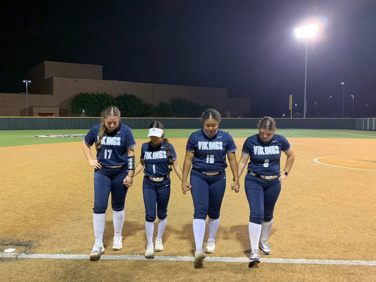 This group of @Nimitz_Softball Seniors went 49-1-8 in district the last 4 years. Won district 2 times. Went to the playoffs 4 times. Area Finalist 2 times. 3 committed to play college softball. Thank you @CorCaldwell2024 @myayvonnee @SSavvannnah @giovanca_frias