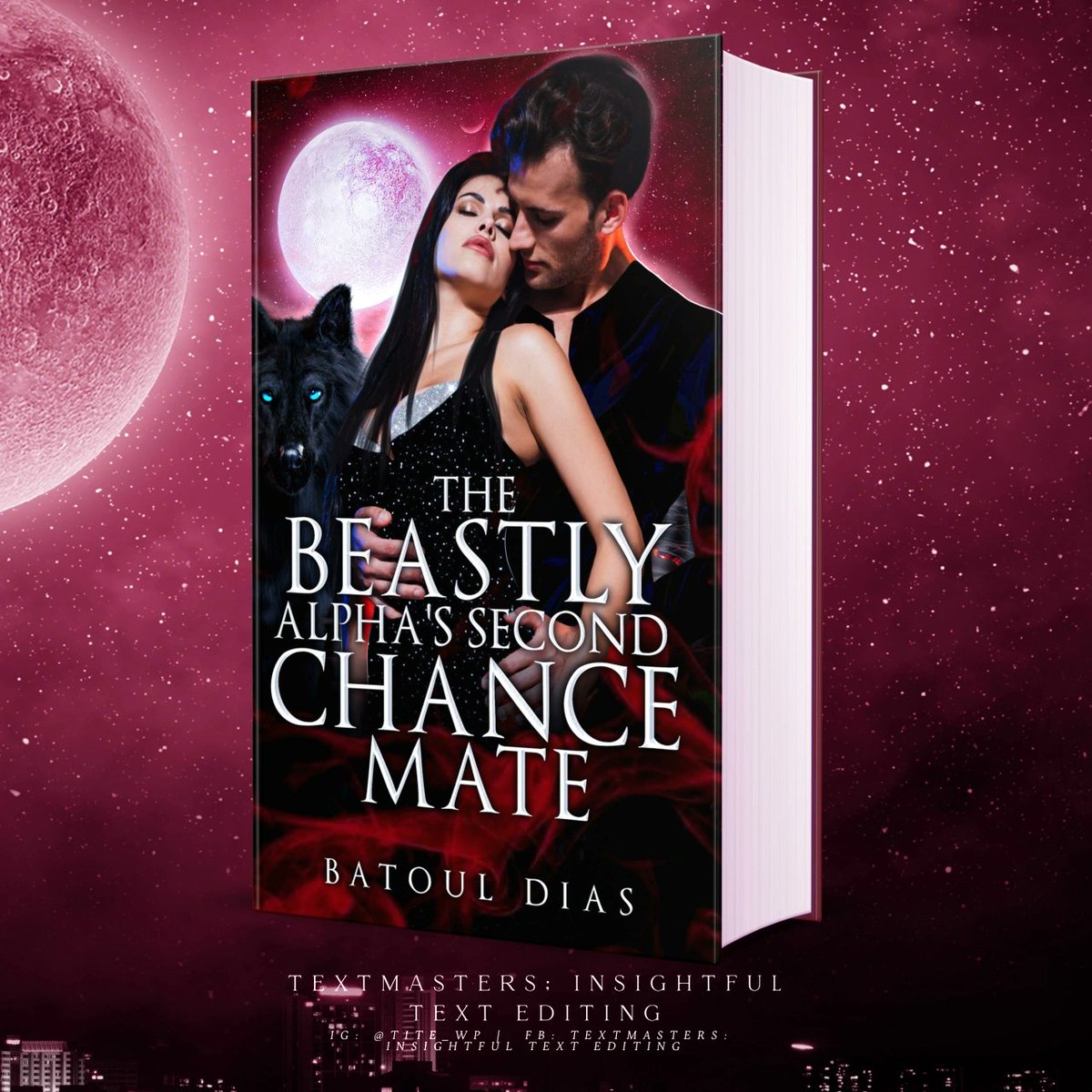 Excited to reveal 'The Beastly Alpha's Second Chance Mate' by Batoul Dias! 📚✨ Dive into romance and intrigue with captivating cover art. ❤️ 

#CoverReveal #BookDesign #TheBeastlyAlphasSecondChanceMate #RomanceNovel #BookLovers #AuthorLife #GraphicDesign