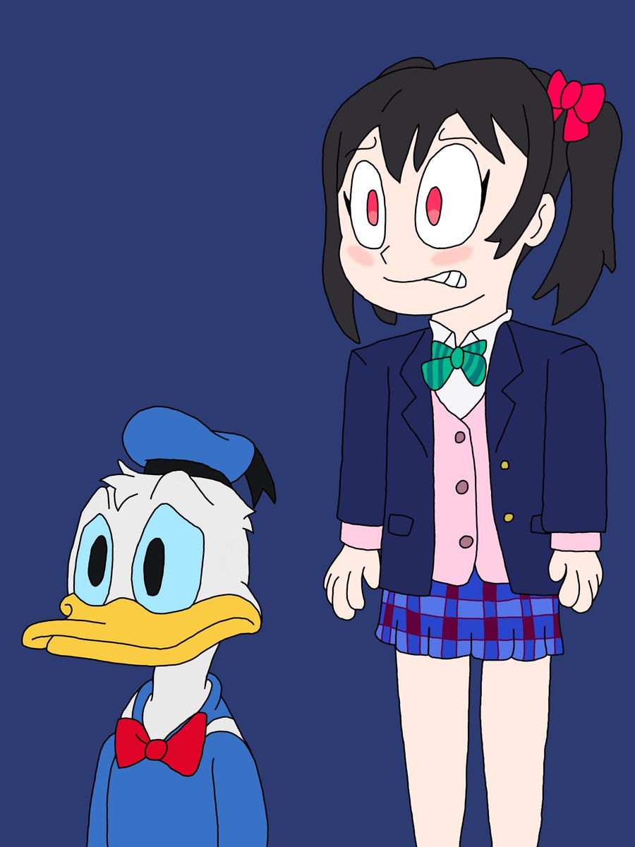 The horrors they’ve seen
#donaldduck #nicoyazawa #crossover #Fanart