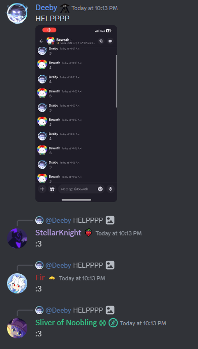 DAY # 163 | April 26th | 11:27 pm
look at people torturing deeby
my monitor brightness keeps adjusting itself i dont know how to turn it off hel

im going sleep now goodnigh im a tire