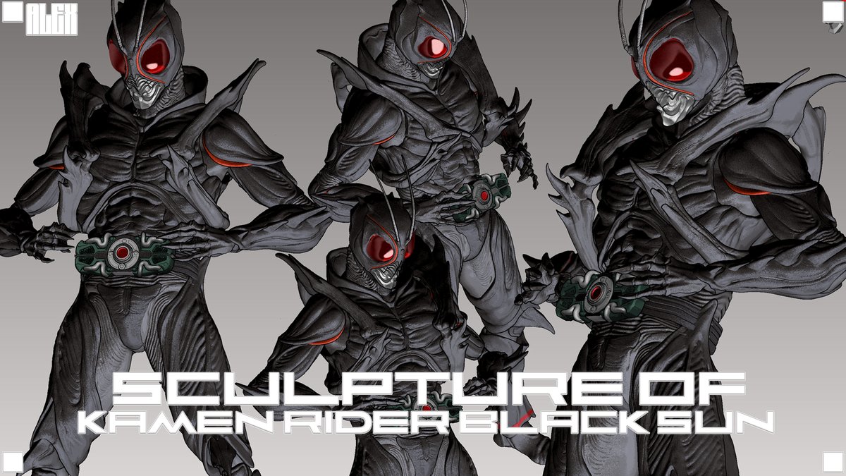 『Kamen Rider』BlackSun制作展示