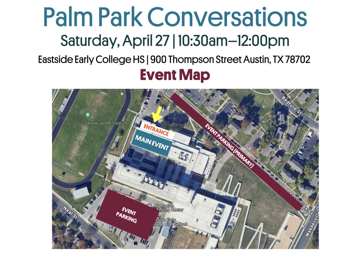 Join Palm Park Conversations on Saturday, April 27 💬 Come out and view our preliminary design plans for Palm Park and share your feedback on the future of #WaterlooGreenway! 🌳 ℹ️ This event is free and open to the public. RSVP and discover more at waterloogreenway.org/news.