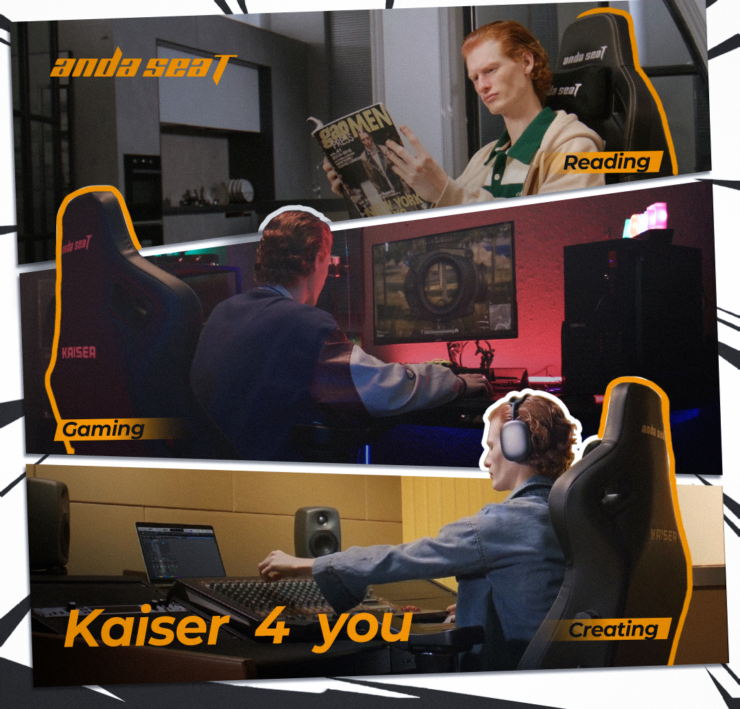 【Kaiser 4 You】 🎮⭐️From work to play, our luxury chairs are designed to meet all your needs. Whether it's productivity or gaming, we've got you covered in style.' Shop Now: rb.gy/ugau3p #andaseat #kaiser4 #homeandaseat #gamingchair #gaming #gamingsetup