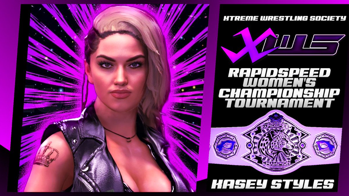 🏆RapidSpeed Women’s Championship Tournament🏆

💎Participant 16- Representing the <a href="/HOOPLA_HQ/">HOOPLA HQ</a> and making her first appearance in an XWS Ring, <a href="/PrototypeKS1/">Kasey Styles</a>