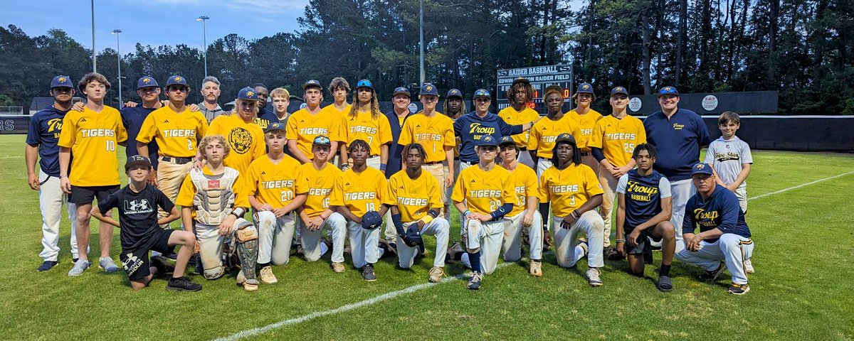 BASEBALL UPDATE: Troup beats Shaw 7-0 in game three of their Class AAAA state-playoff series. Troup will play at West Laurens on Wednesday in the second round. Congratulations to the Tigers.