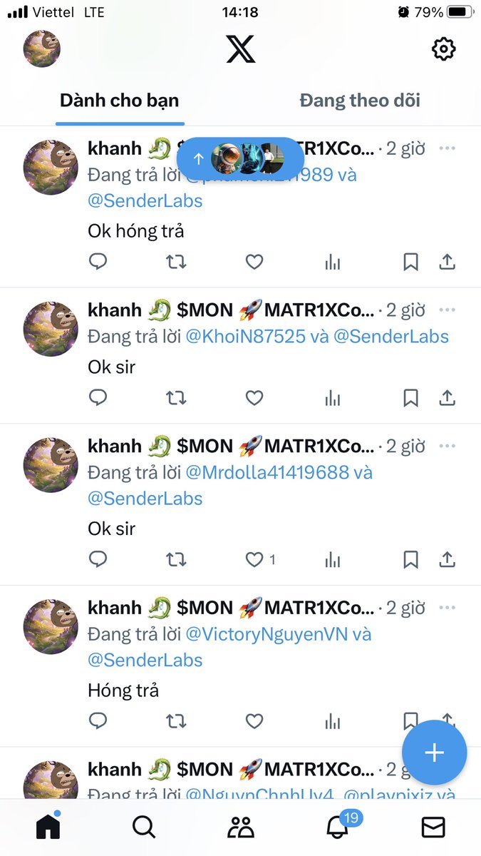 Dậy cày đi cả nhà. Hay là nghỉ lễ hết rồi 🤔 
chào ngày mới cùng @SenderLabs  
Cày hết hơi mới được 10k điểm