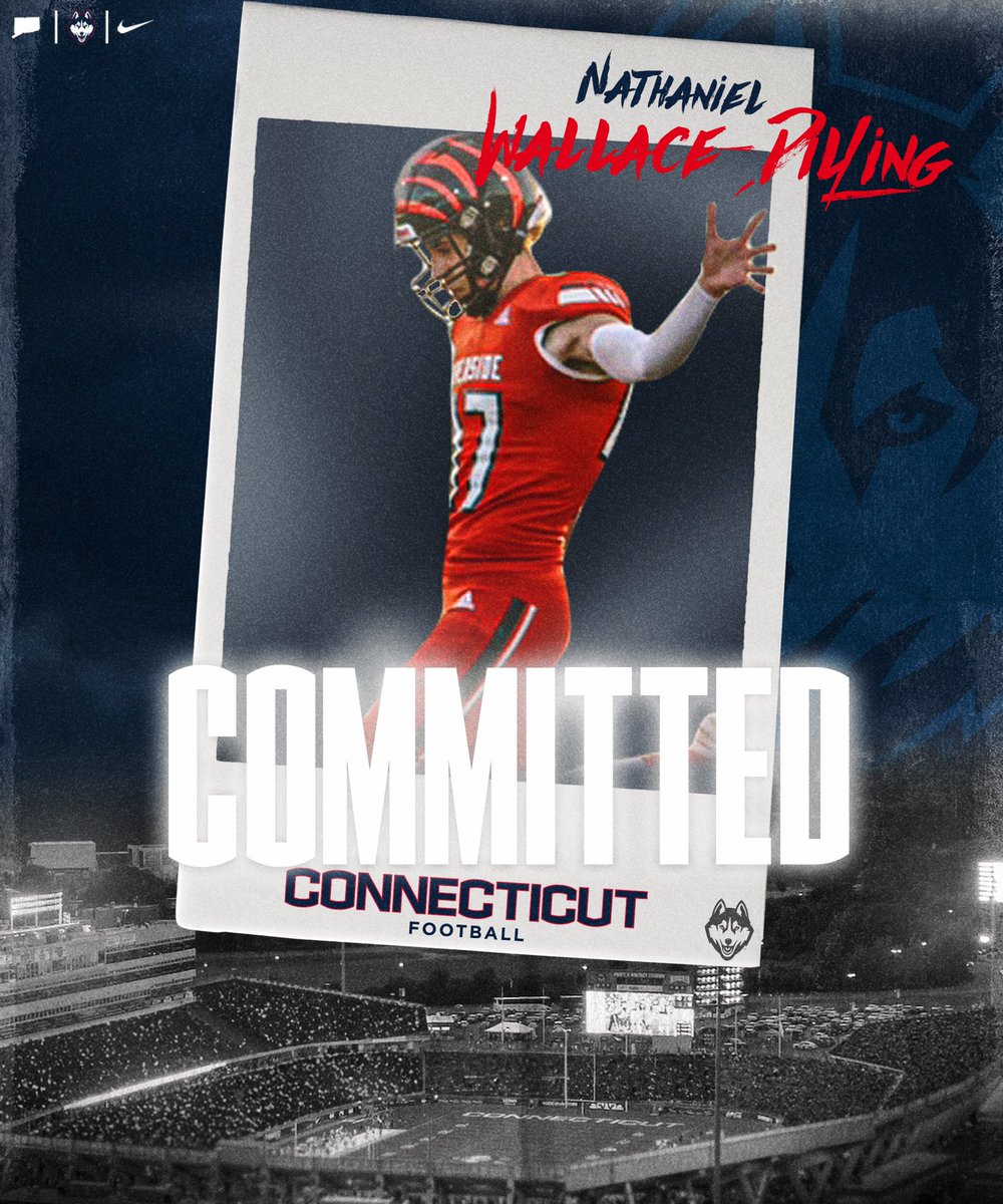COMMITED @UConnFootball Grateful for this opportunity let’s work #JUCOPRODUCT
