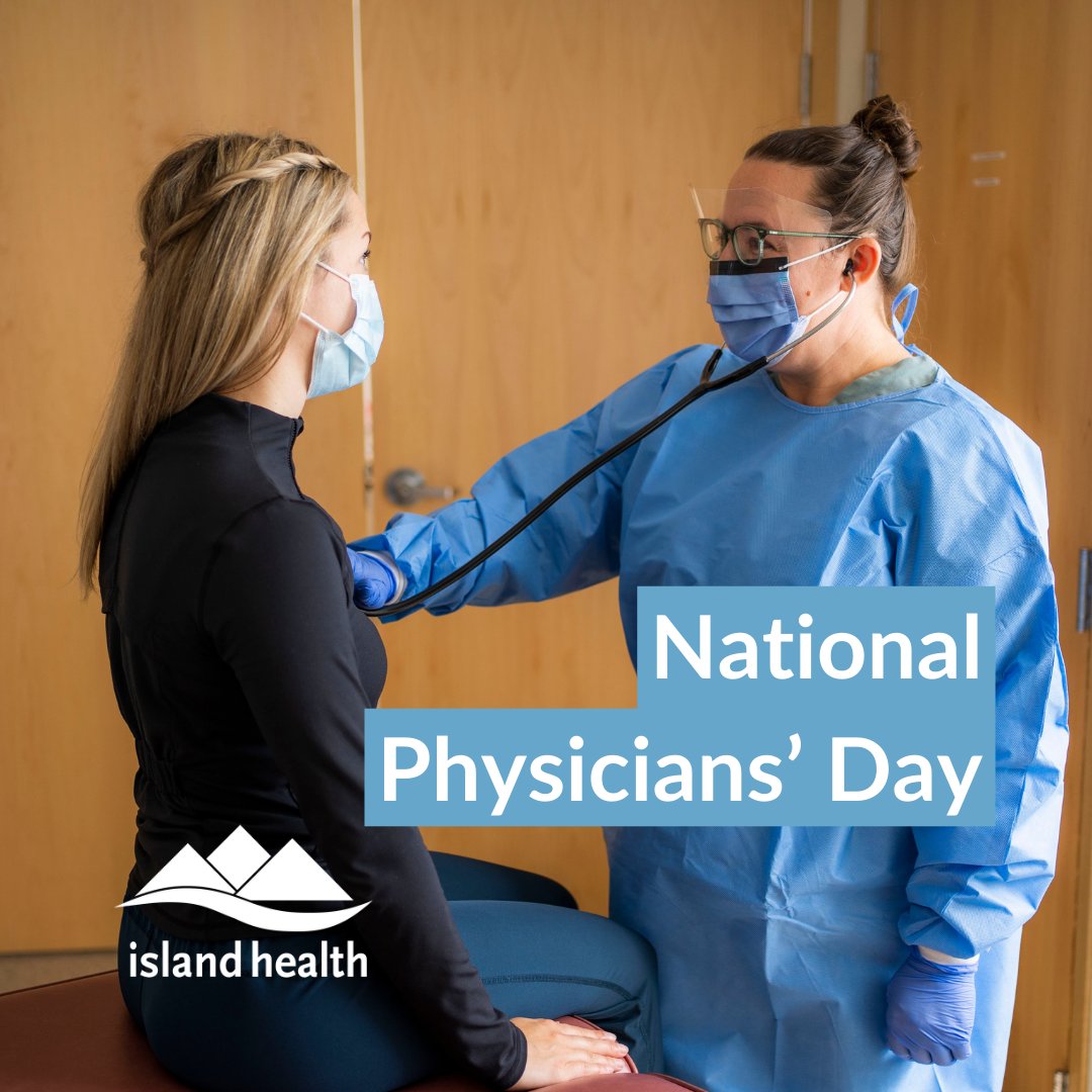 It’s National Physician Day!  

Today, we celebrate the incredible commitment and dedication of the past and current physicians who strive every day to provide the best possible care for our patients and communities.

Thank you for all!

#NationalPhysicianDay #DoctorsOfBC