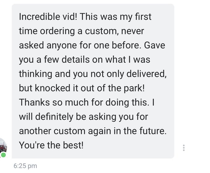 Order a custom from me they don&rsquo;t disappoint 🥰❤️ https://t.co/gV2H6cTsXi