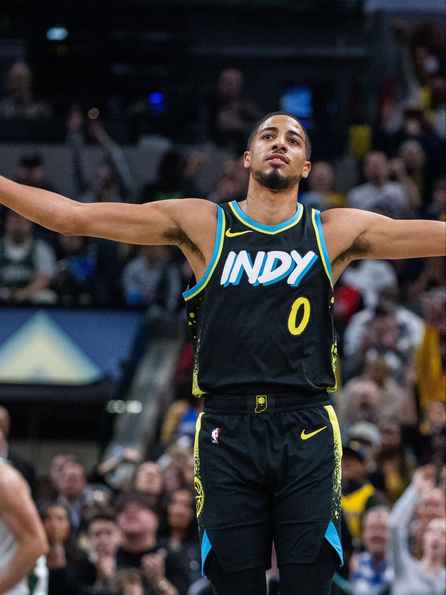 TYRESE HALIBURTON TODAY:

18 POINTS
16 ASSISTS 
10 REBOUNDS 

GAME WINNER.