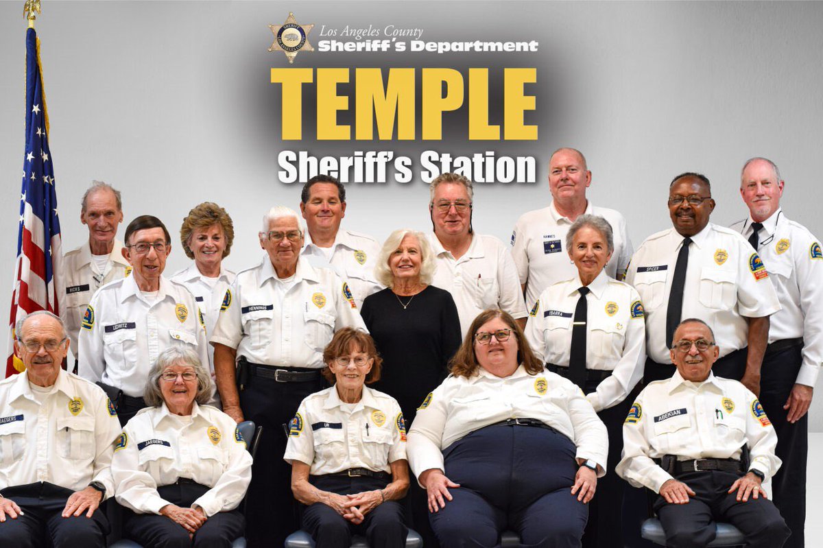 Happy National Volunteer Week! We would like to thank all of our volunteers here at Temple Sheriff’s Station. We appreciate everything you guys do. #volunteer #templestation #lasd #nationalvolunteerweek @lasdhq