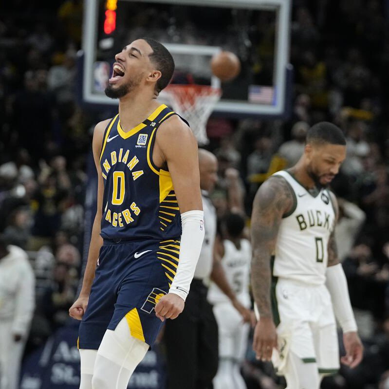 BREAKING: Pacers take a 2-1 lead series over the Bucks.