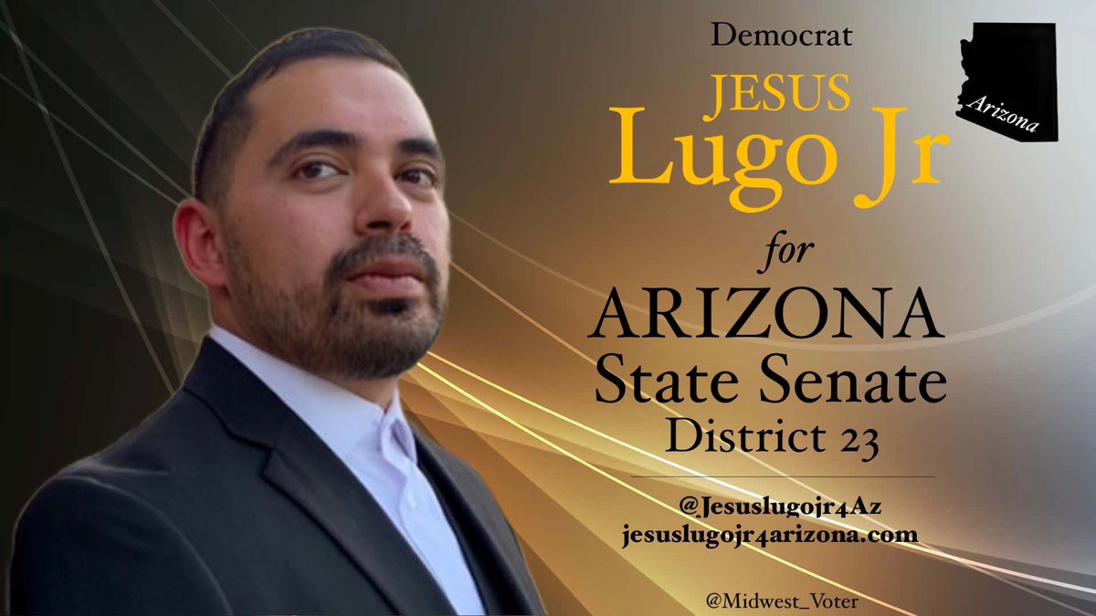 🧵Anyone who tells you state legislature elections don't matter is an imbecile. Arizonans should know that better than anyone after this week. Please volunteer & donate to pro-democracy ally @JesuslugoJr4Az. #ResistanceBlue #Allied4Dems #ONEV1 #VetsResist secure.actblue.com/donate/lugo-jr…