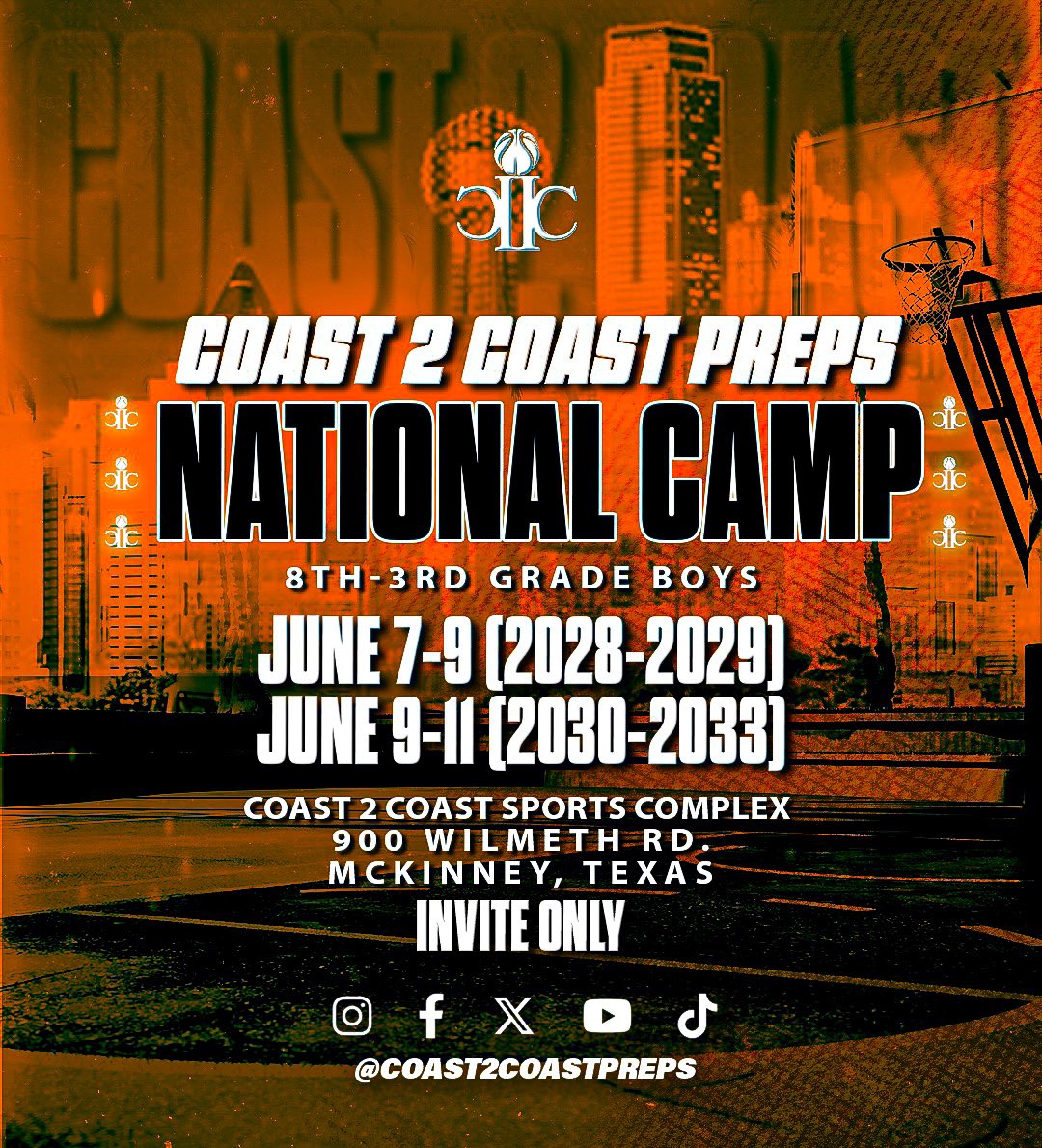 #Coast2CoastPreps National Camp form.jotform.com/240320471962148