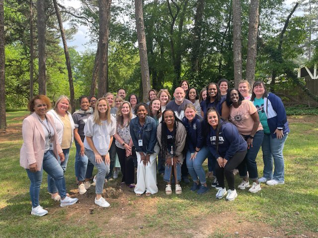 Today was our beloved <a href="/DrNikPhilmon/">J. Nicholas Philmon, PhD</a>’s last official work session with the <a href="/MariettaCitySch/">MariettaCitySchools</a> instructional coaches. I have learned so much from him throughout these past 5 years, whether it be from a PL or an interesting lunch convo. ❤️ Go be great! #SpecialDifferentBetter