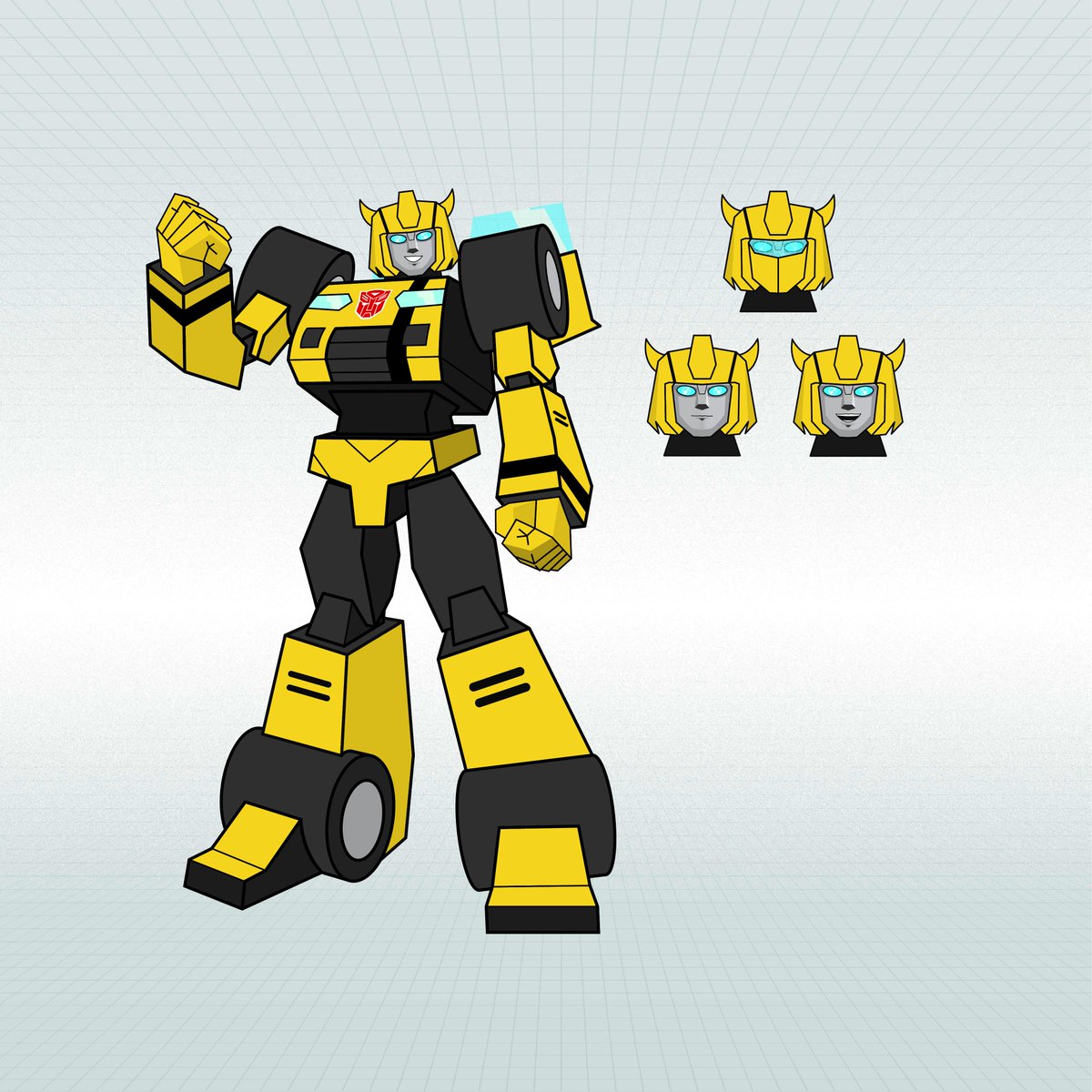 It's Bumblebee.
#Transformers #transformersart #transformersfanart #bumblebee