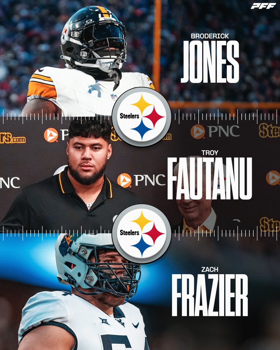 The Steelers are building through the trenches 😤