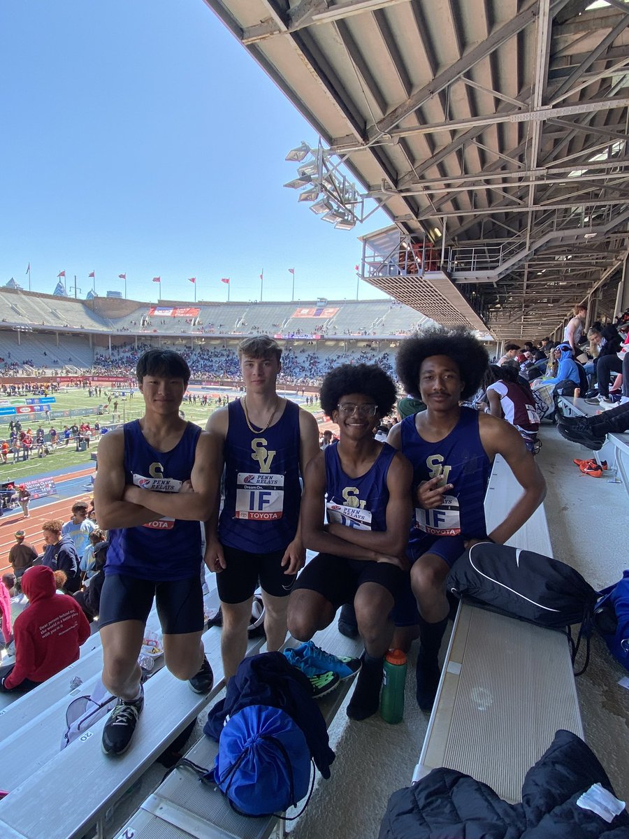 Guys came down to the Penn Relays and ran the 4x1! We are looking good for Delco’s and Chest Mont coming up. Well done guys!  Lets GOOOO