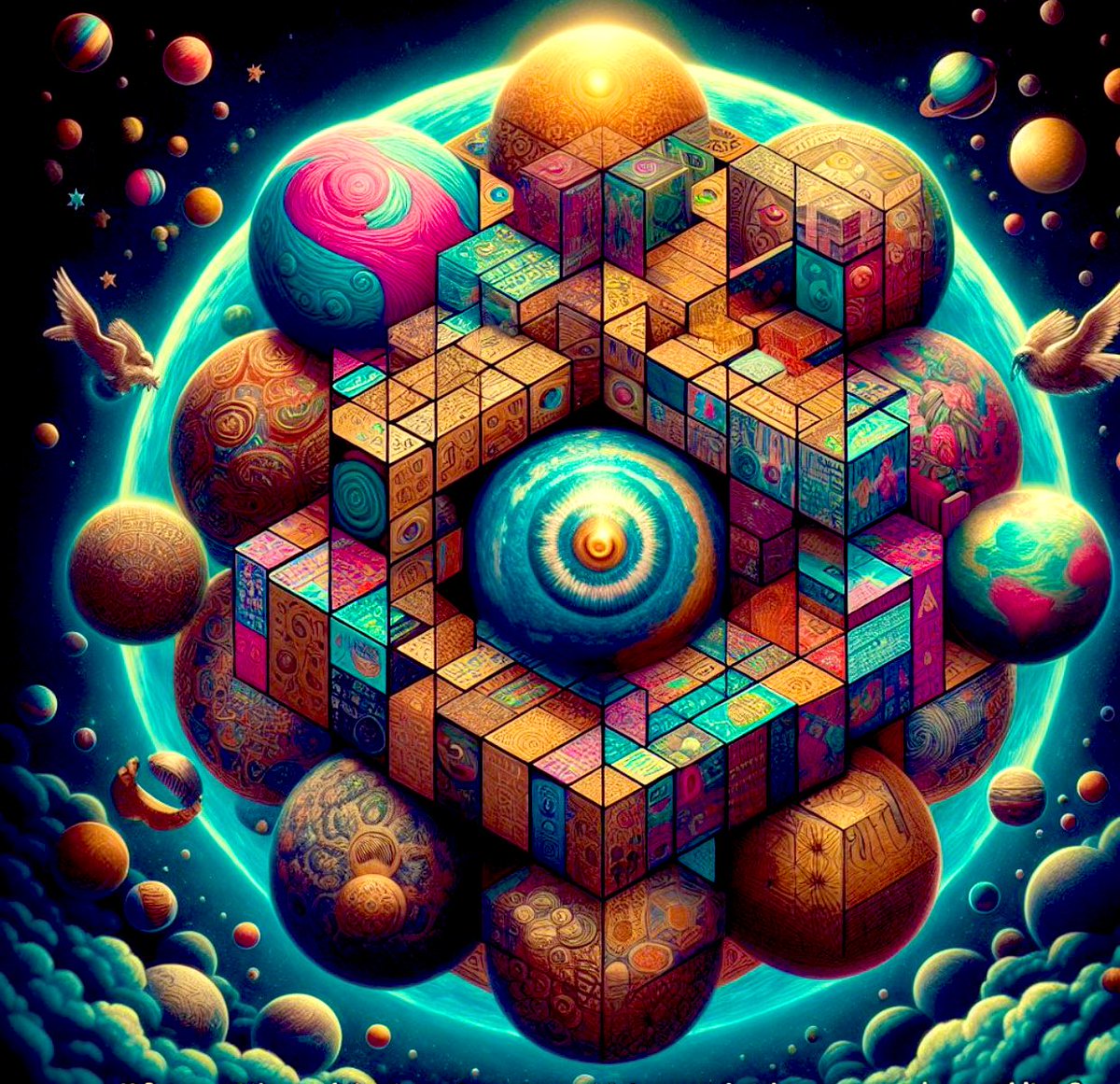 Each tool that we are is a part of the big spherical gyroscopical puzzle of it all. Squares and Circles: the new Tetris style game Download now (jk) Only on iTunes