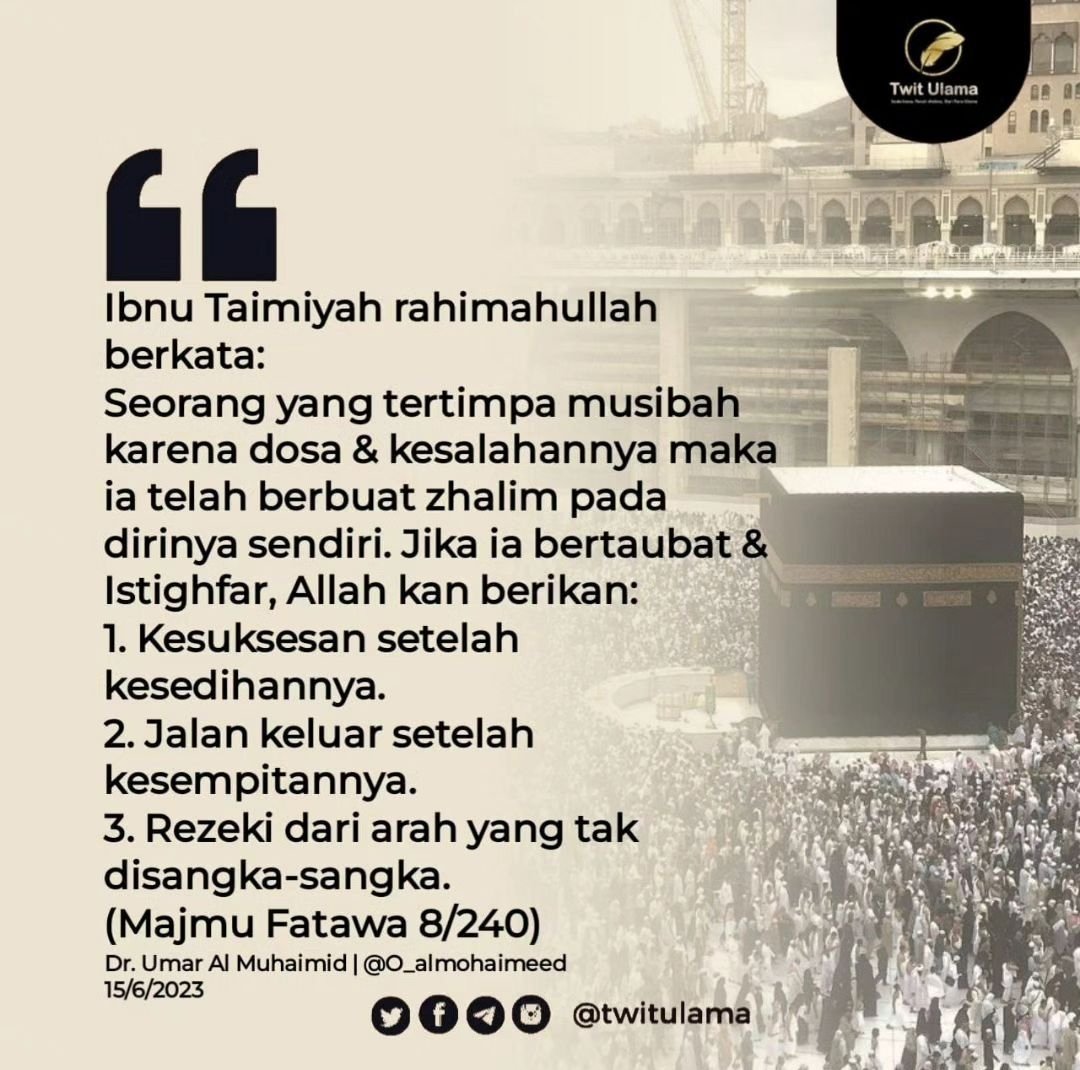 Melakukan dosa & maksiat itu hakikatnya kita menyakiti & menzhalimi diri sendiri, walaupun kita merasa nikmat dengan dosa itu. Taubat & istighfar, adalah amal saleh yg bisa menghapus dosa tadi. Plus, Allah kan berikan keutamaan lainnya. Ya Allah... Maa arhamah...