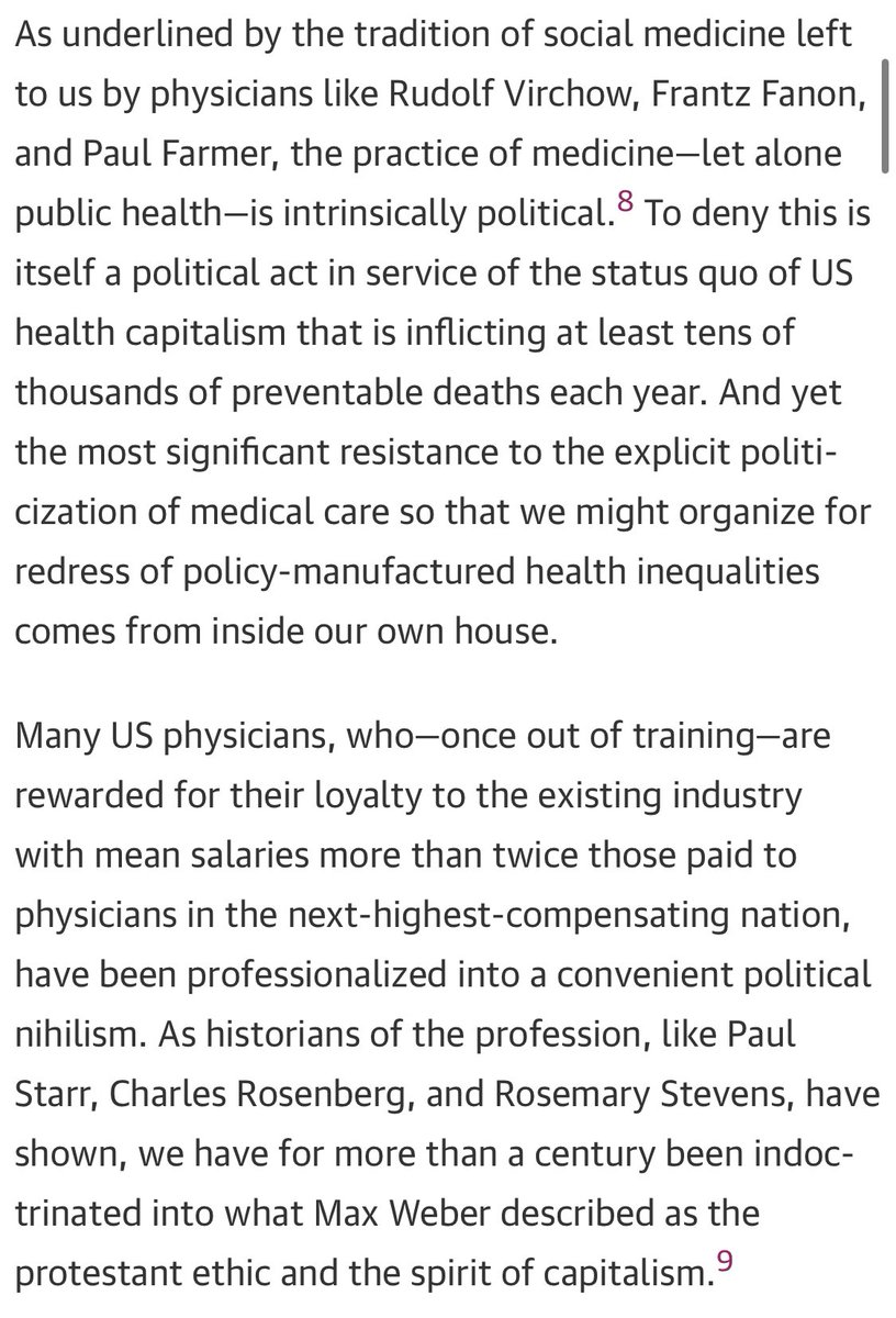 Just gonna leave these unbearably relevant, wise words from <a href="/_Eric_Reinhart/">Eric Reinhart</a> here…

jamanetwork.com/journals/jaman