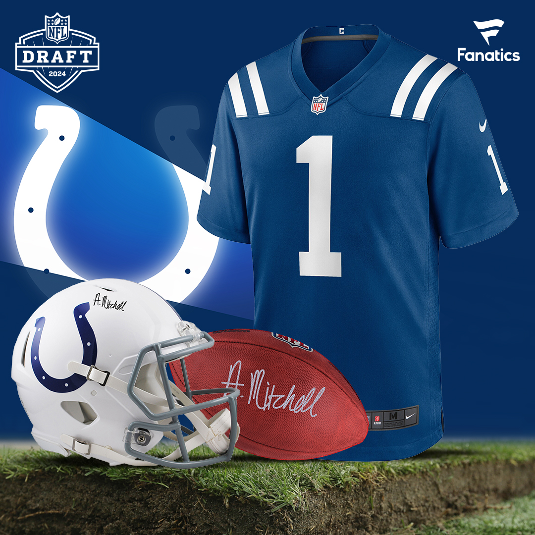 Our #FanaticsExclusive athletes have found their new homes 🏠

@cdejean23 x @Eagles and @MoCityMitch x @Colts exclusive memorabilia is now available on @Fanatics! 

>> bit.ly/FanaticsNFLDra…