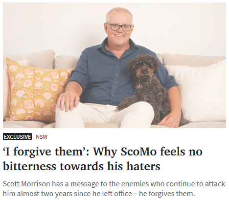 Good news, comrades: Scotty 'forgives us.' Why can't I find it in my heart to forgive 𝒉𝒊𝒎? Does it diminish me? (Cue Principal Skinner: 'No. It's the children who are wrong.')