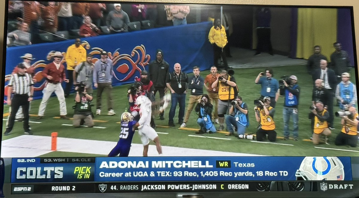 CaneRidge_Football (@caneridgefball) on Twitter photo Congratulations to our own <a href="/MoCityMitch/">Adonai Mitchell 5️⃣</a> for being drafted by the <a href="/Colts/">Indianapolis Colts</a>. Getting a great athlete and even better young man. Congratulations to our own <a href="/MoCityMitch/">Adonai Mitchell 5️⃣</a> for being drafted by the <a href="/Colts/">Indianapolis Colts</a>. Getting a great athlete and even better young man.
