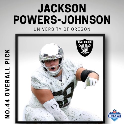 Congrats to our very own @BigJax58 Las Vegas just got better! #OFFA #Elite #LinemanHQ #RaiderNation