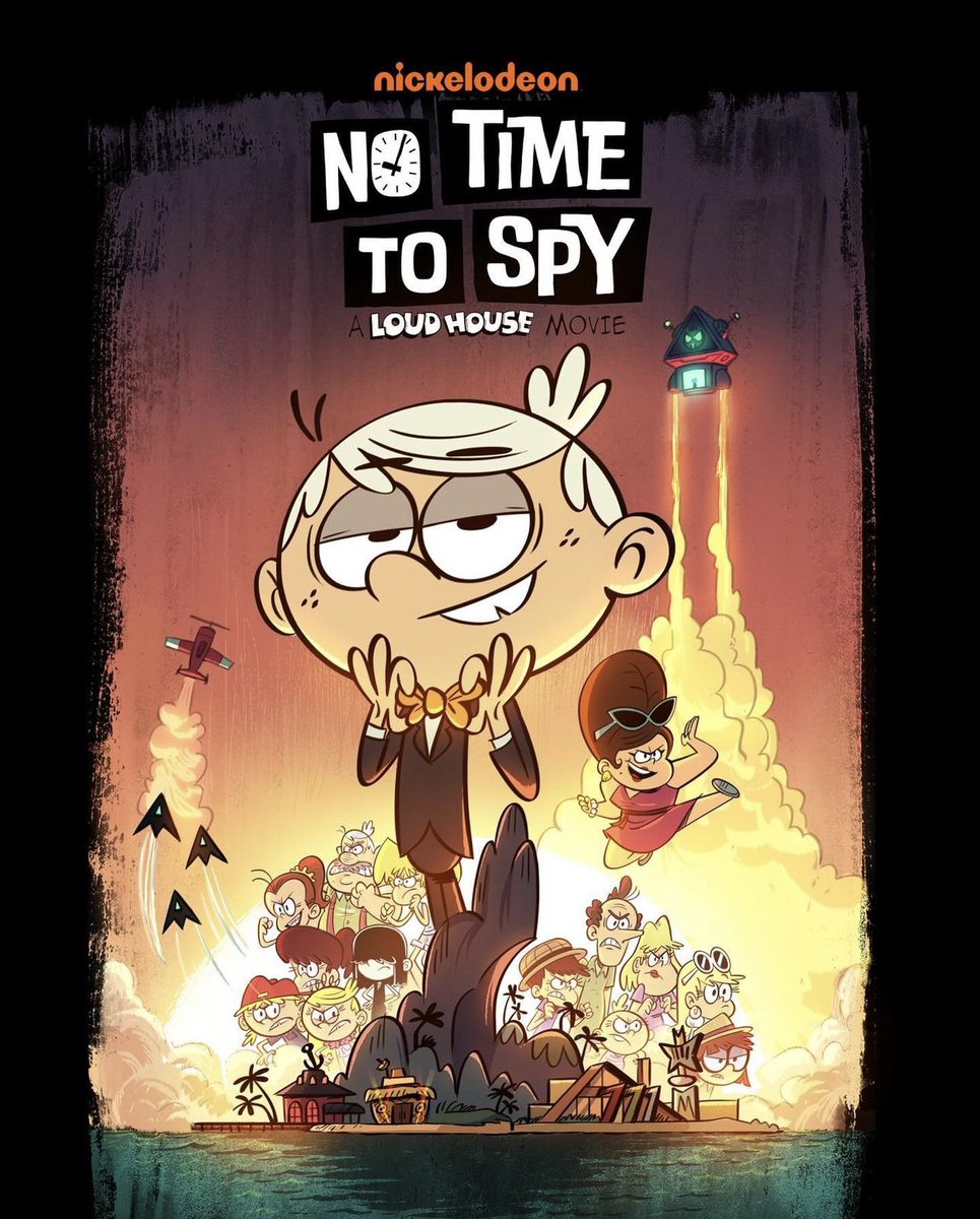 First poster for 'NO TIME TO SPY: A LOUD HOUSE MOVIE' has been revealed. Coming soon to Paramount+