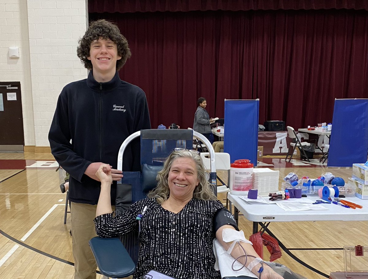 The Caravel HOSA chapter conducted a successful Blood Drive on April 23rd! Thank you to the chapter members, their advisor Mr. Orlando, everyone who donated, and the efforts of Blood Bank of Delmarva! #caravelacademy #caravelfamily #caravelhosa #caravelblooddrive