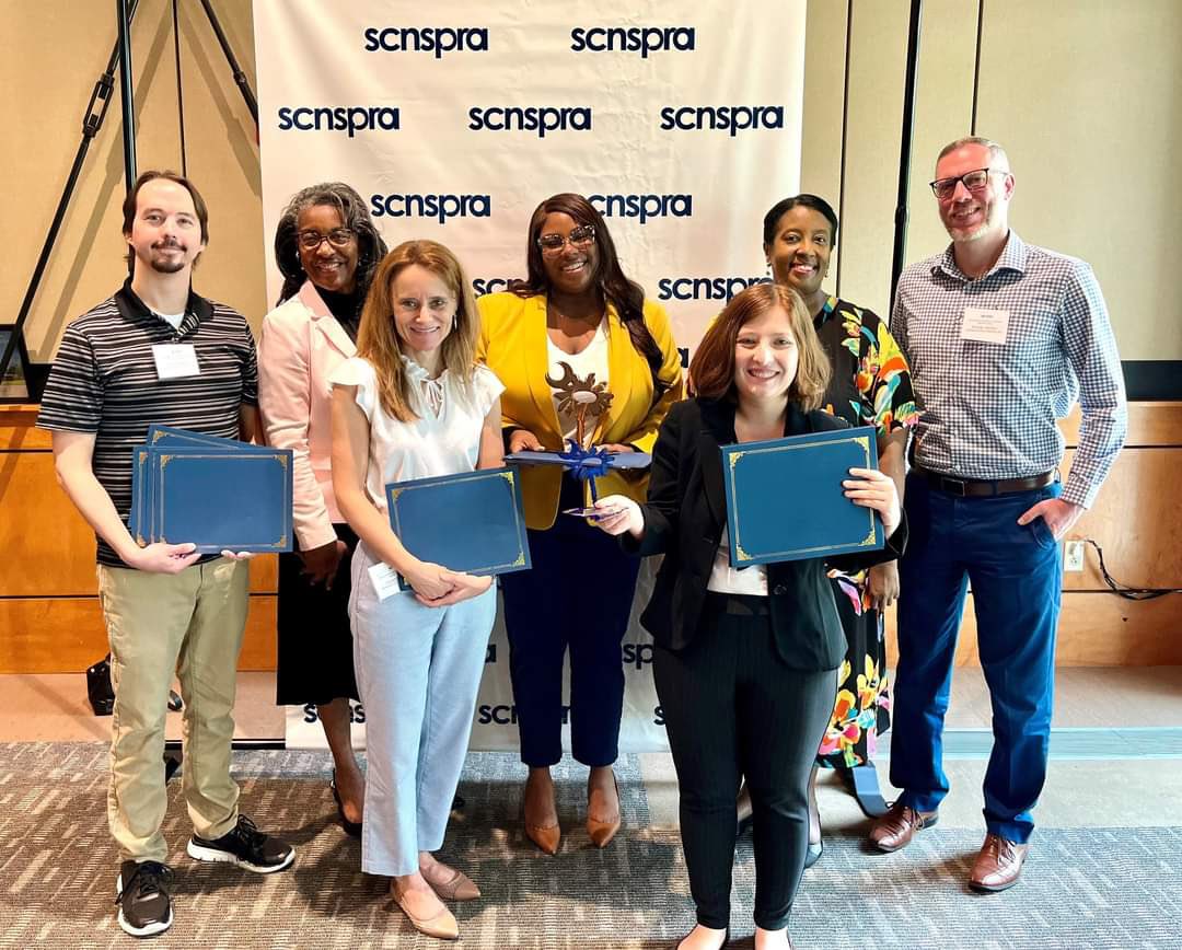 The Richland One Office of Communications received 19 awards from the South Carolina Chapter of the National School Public Relations Association for outstanding communications and public relations efforts. Read more: richlandone.org/site/default.a… #TeamOne #OneTeam
