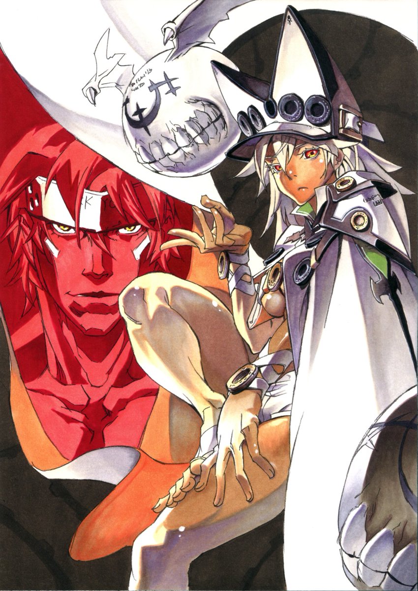 Guilty Gear Xrd -Sign- artwork by Daisuke Ishiwatari.