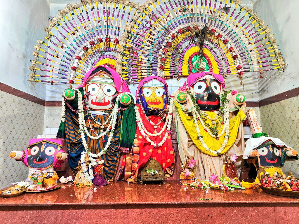 Beautiful image of Jagganath mahaprabhu, Boudh, Odisha.