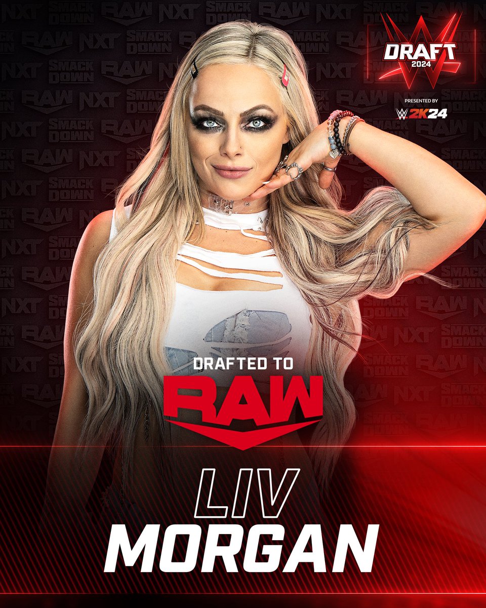 🚨 BREAKING: Second Round picks for this year's #WWEDraft! @RandyOrton to #SmackDown @bronbreakkerwwe to #WWERaw Nia Jax to #SmackDown @YaOnlyLivvOnce to #WWERaw Call the shots and create your own draft in #WWE2K24 MyGM @WWEGames