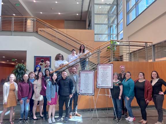 Congratulations to our graduating law students who will be honored at May Commencement next month for reaching their Pro Bono Pledge goals! Pictured are just some of the graduates who accomplished this feat.