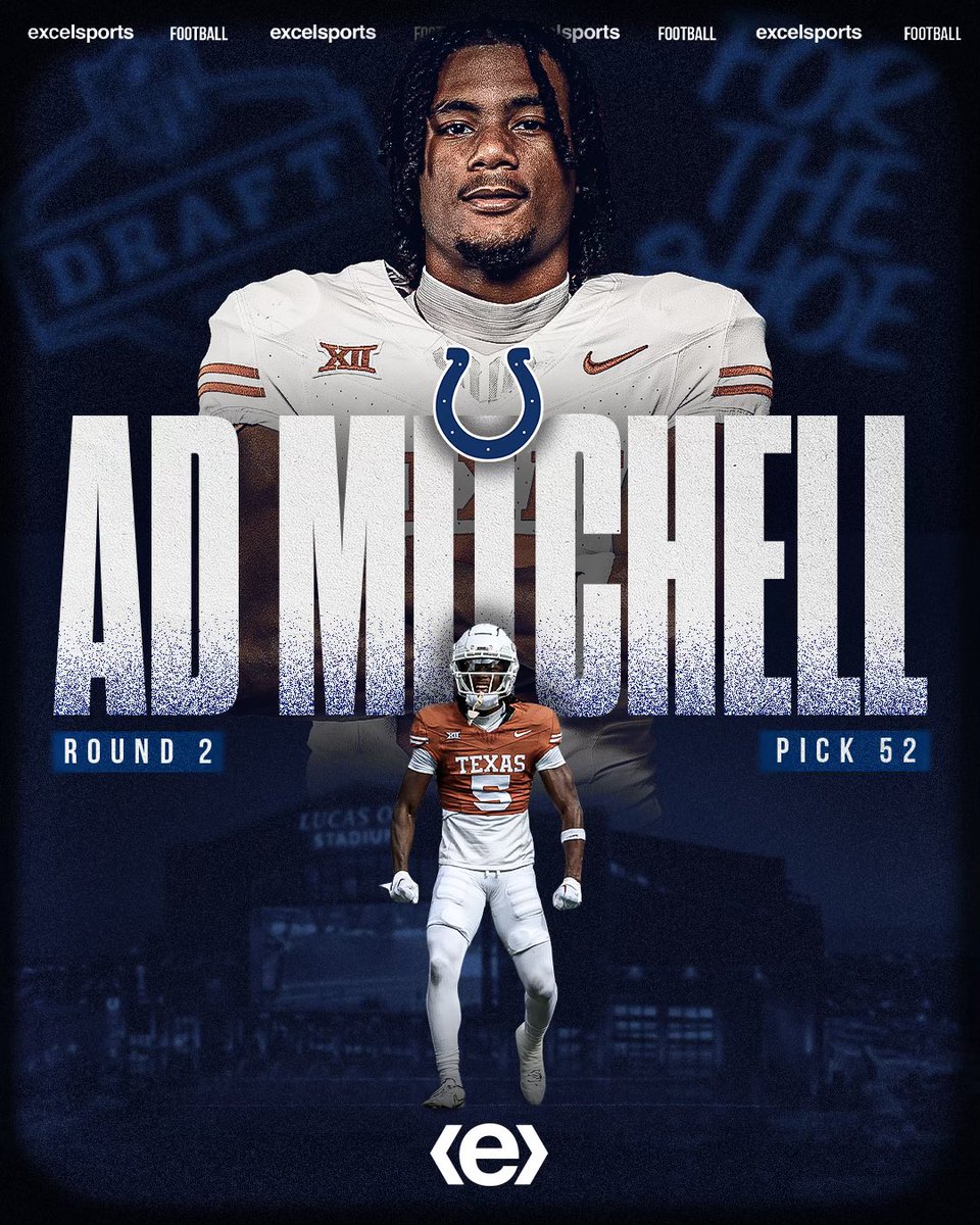 AD to Indy! Talent marketing client @MoCityMitch is a Colt! #exceling
