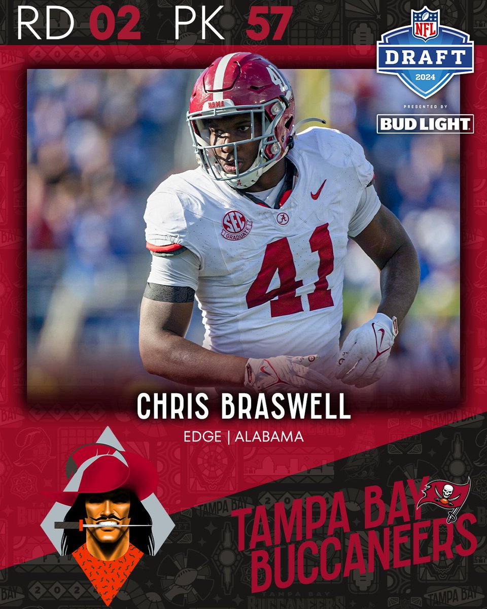 The newest member of the Tampa Bay Buccaneers🤩