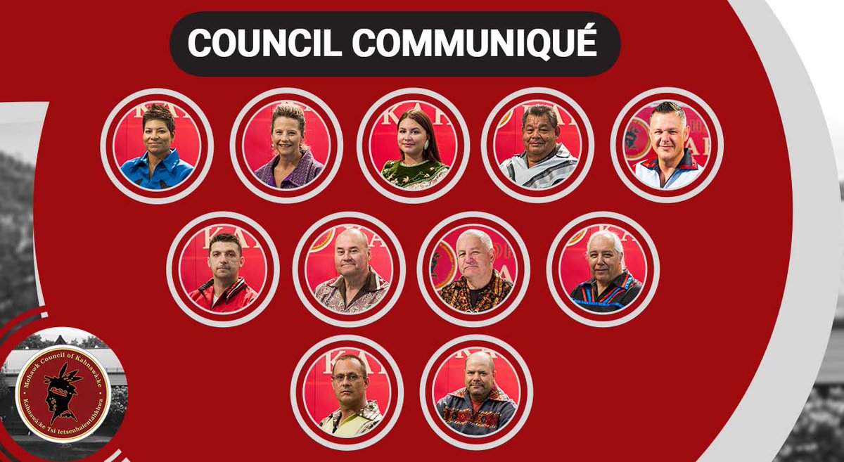 Mohawk Council Communiqué - Monday, 22 Onerahtókha/April 2024 kahnawake.com/communique