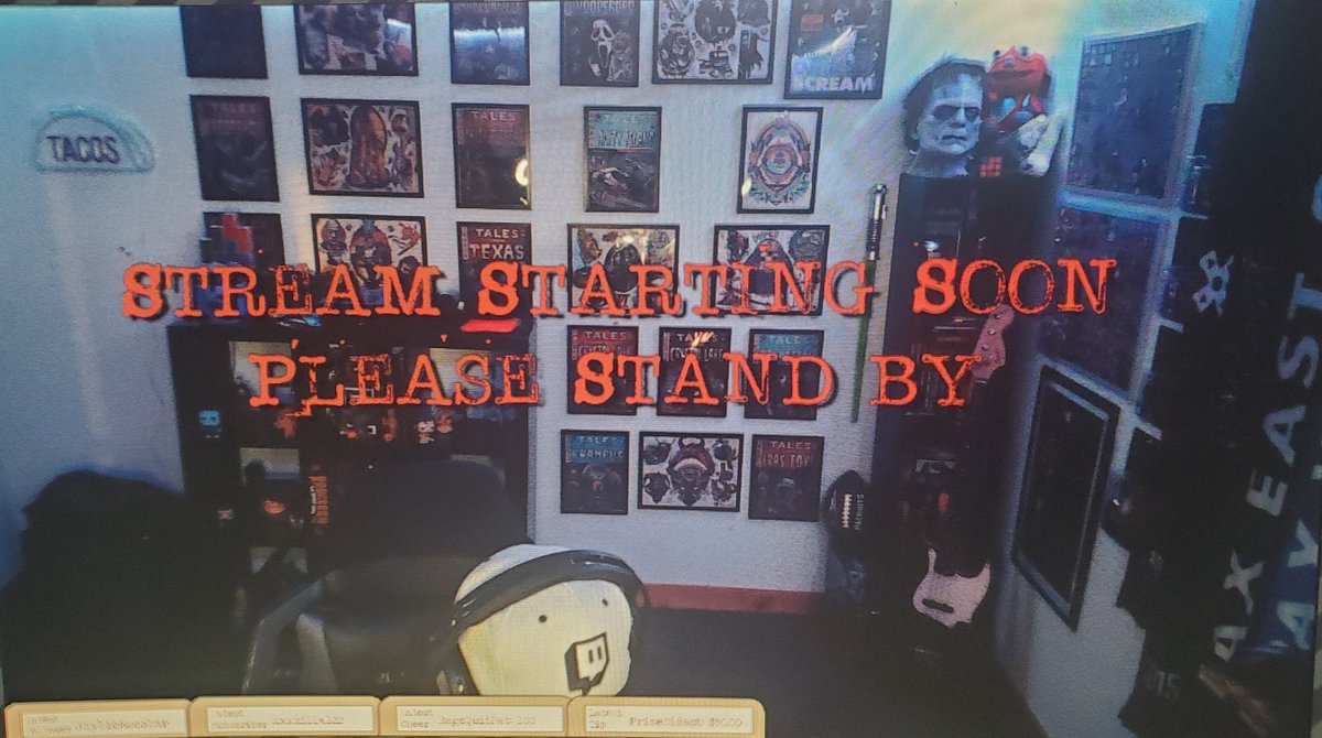 Friday Night! Lets hang out friendos 

twitch.tv/erraticagent34