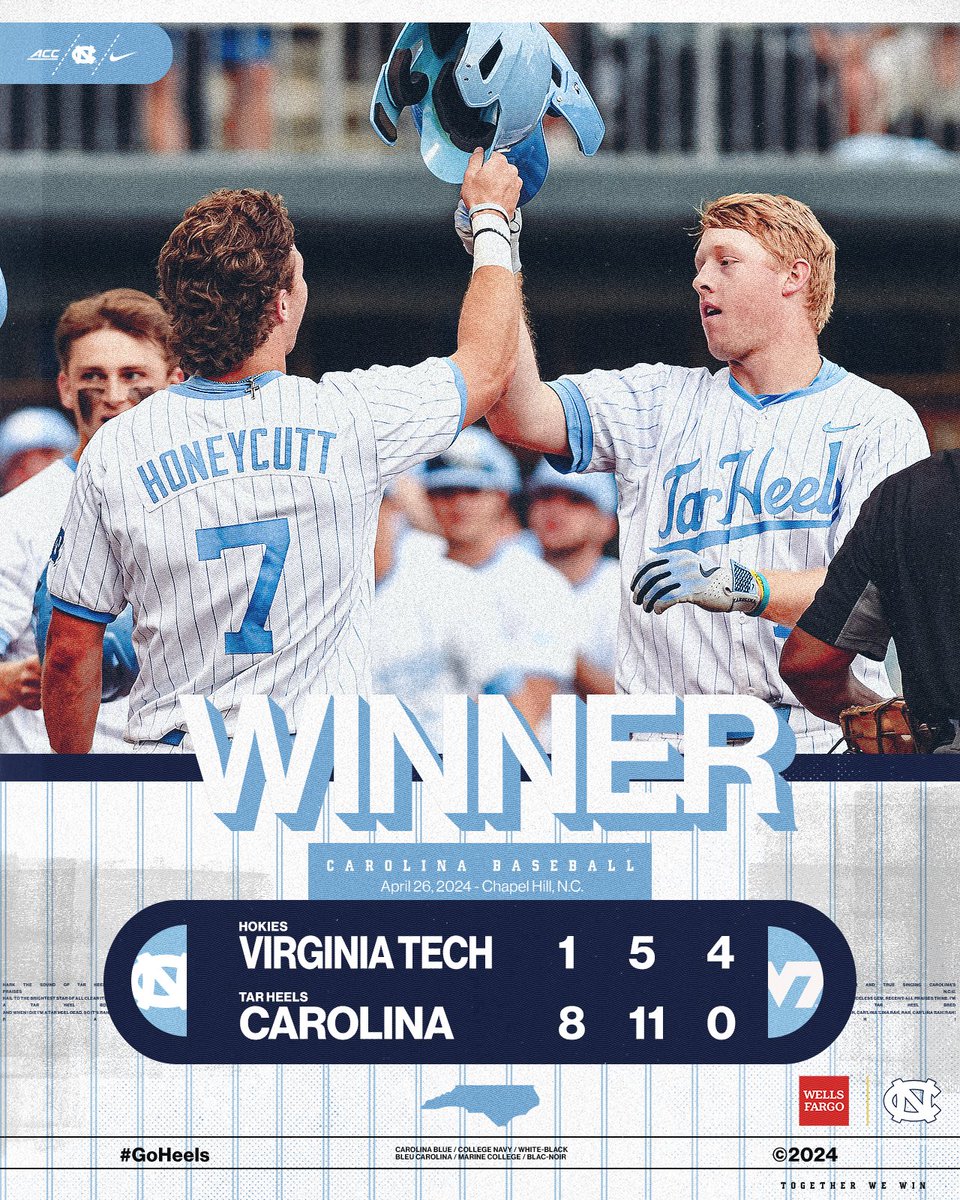 This one belongs to the Diamond Heels! #GoHeels x @WellsFargo