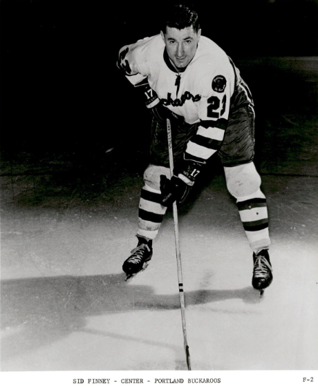 #WaybackWednesday The late Sid Finney would have been 95 years old today. Here's Sid during his time with the Portland Buckaroos in the WHL (1963/64)