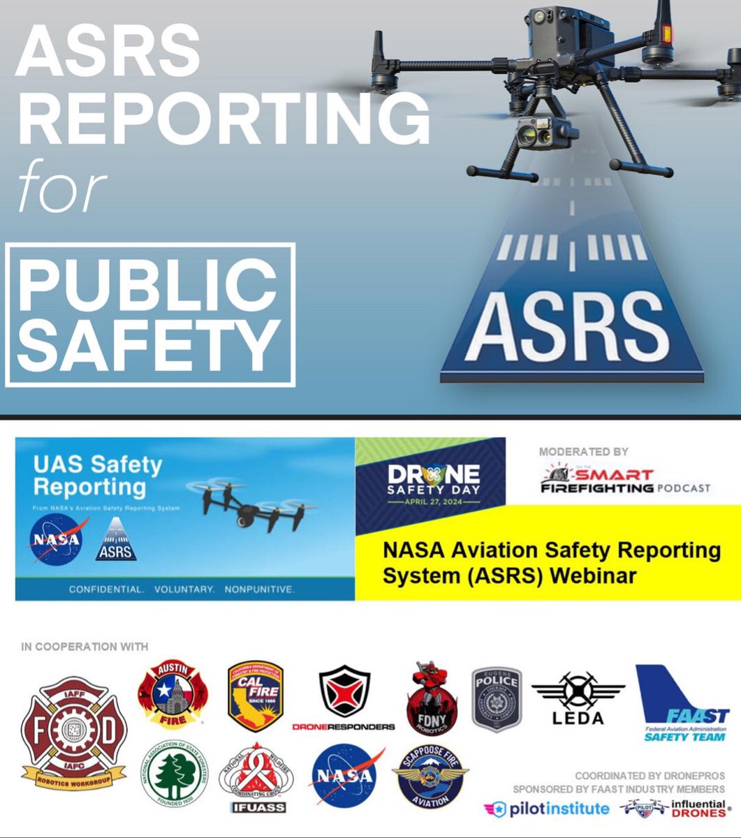 A Public Safety Message of Unity for the FAA’s National Drone Safety Day on 4/27/2024, goes live at 8 am EST

Watch the video which goes LIVE on 4/27 at 8 am EST: 

YouTube at youtu.be/9GqAdvMa43Q
#NASA #FAA