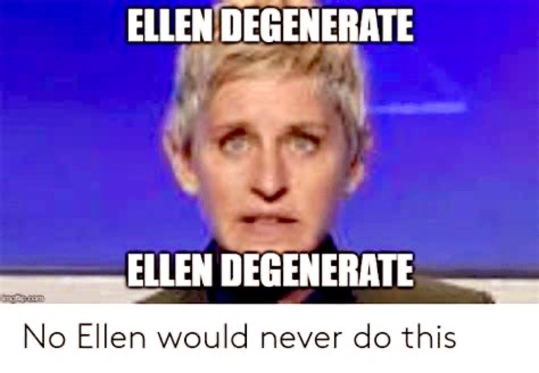 @dom_lucre Ellen mainstreamed gay marriage now she’s trying unsuccesfully to mainstream pedophilia. Ellen Degenerate gave the Bieb a hard time on Yummy video exposing child sex trafficking. Anne Heche, former wife of Ellen Degeneris, died of suspicious circumstances looking fine right