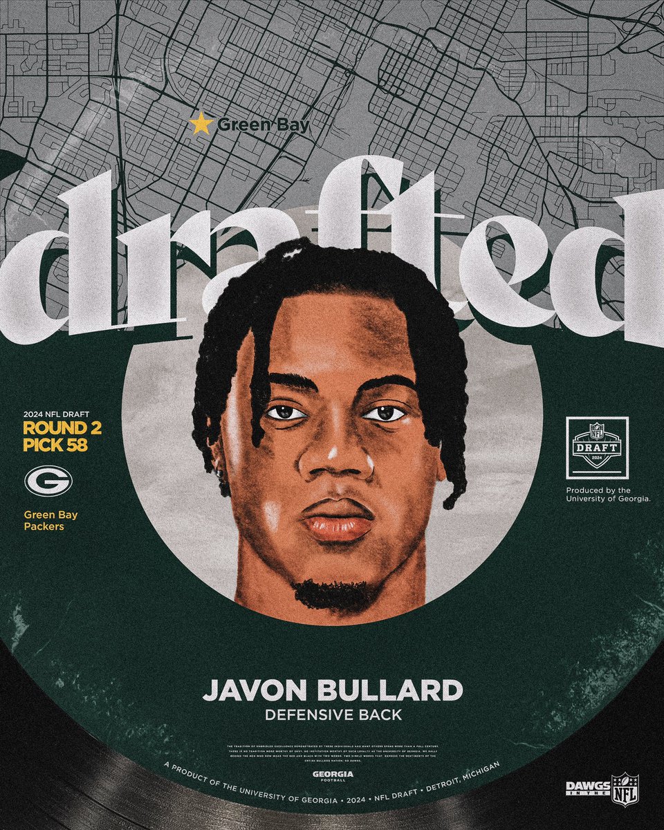GO PACK GO!

<a href="/cravejaaye/">Javon Bullard ♛</a> is a Packer!

#GoDawgs | #NFLDraft
