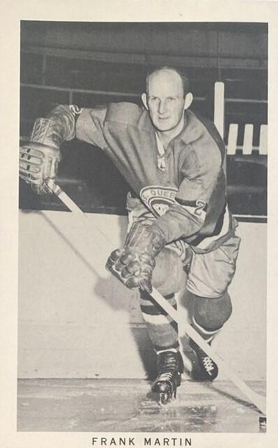 #WaybackWednesday The late Frank Martin would have been 91 years old today. Here's Frank during his time with the Quebec Aces in the AHL (1962/63)