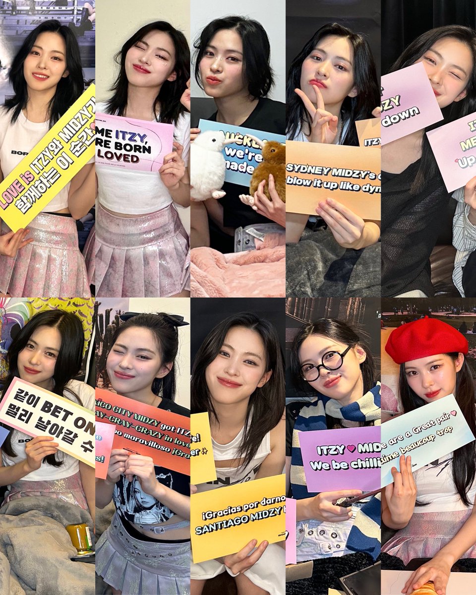 the different styles we got from shin ryujin for born to be con ♡
