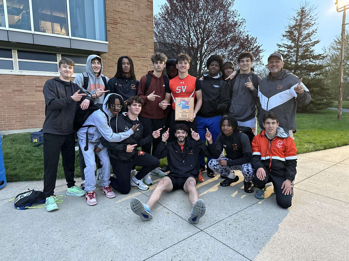 Southview Boy's T&F (@sv_boystf) on Twitter photo ✅ Eastwood Relays Champs
✅ Knight Invite Champs
Congrats on a total team win! Also Congrats to Meet MVP <a href="/Logan_Howe6/">Logan Howe</a> with 🥇 in 110 Hurdles and 300 hurdles with a new PR and School Record! ✅ Eastwood Relays Champs
✅ Knight Invite Champs
Congrats on a total team win! Also Congrats to Meet MVP <a href="/Logan_Howe6/">Logan Howe</a> with 🥇 in 110 Hurdles and 300 hurdles with a new PR and School Record!