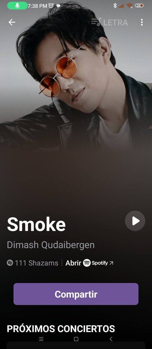 @DiDearsHispanos @dimash_official Aquí estamos  en Shazam apoyando siempre a nuestro amado Príncipe 

MUSIC OF LIFE 

#WhenlveGotYou 
#DimashOnShazam 
#DimashQudaibergen