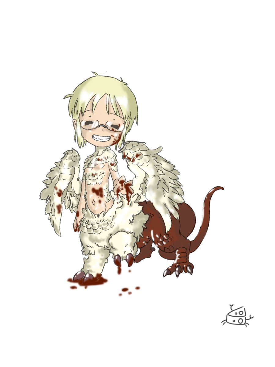 I appreciate your art so much, I hope one day I can be as good.

#Madeinabyss #dungeonmeshi #TragonesyMazmorras #fanart #digitalart #anime #digitaldrawing #monster #Dragons #cutegirl